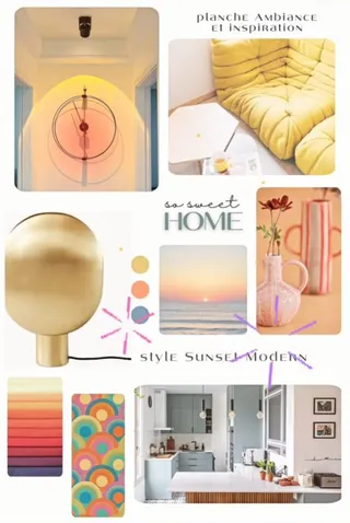 Planche ambiance Sunset Modern